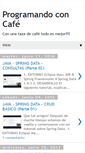 Mobile Screenshot of programandoconcafe.com